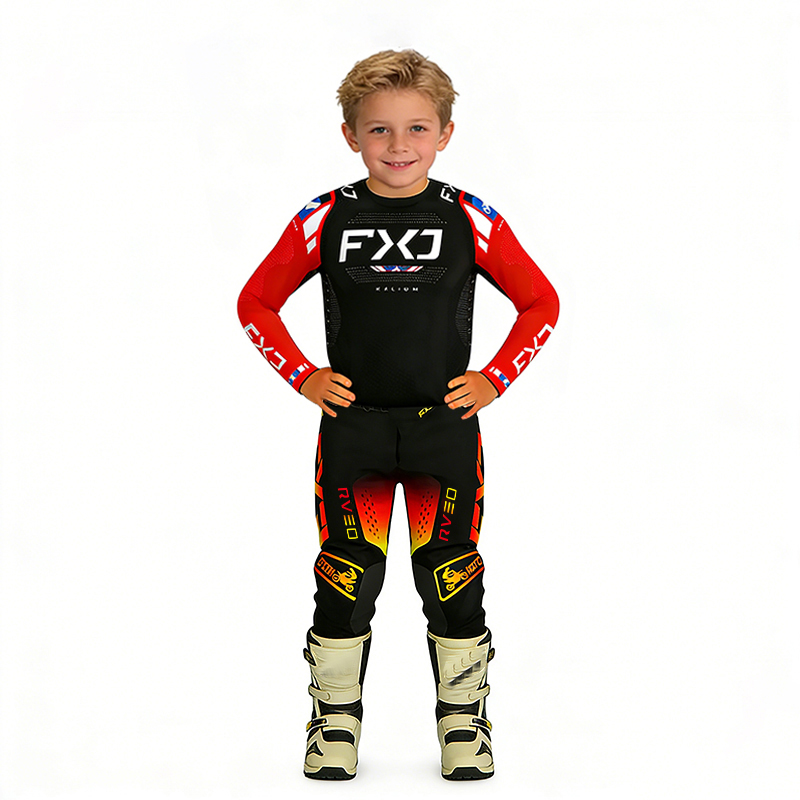 Motorcycle Gear Youth - motocross kinderkleding Motorshirt en broek kinderkleding