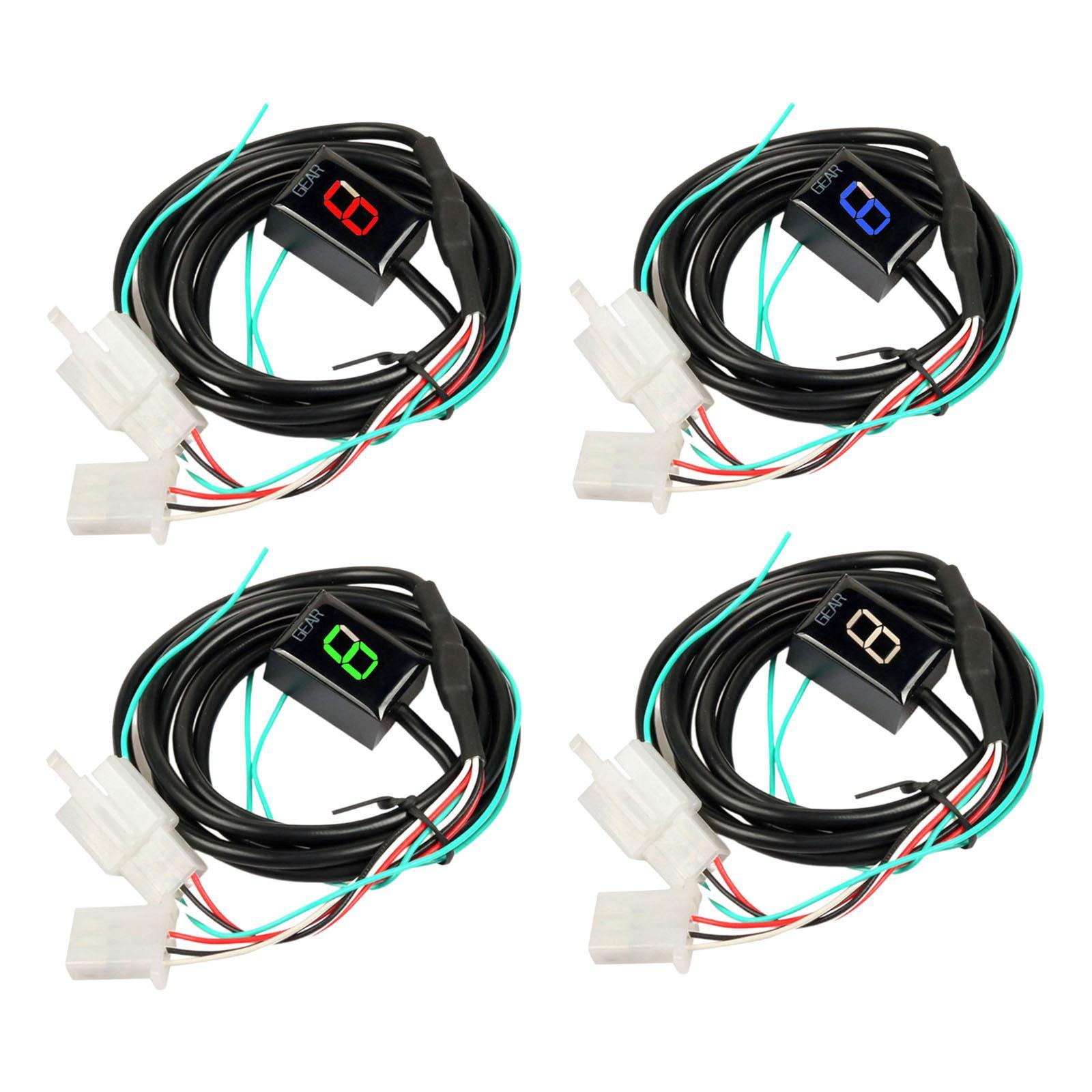 Motorcycle Gear Indicator Install - Accessoires voor het aanpassen van motorfietsversnellingsindicatoren