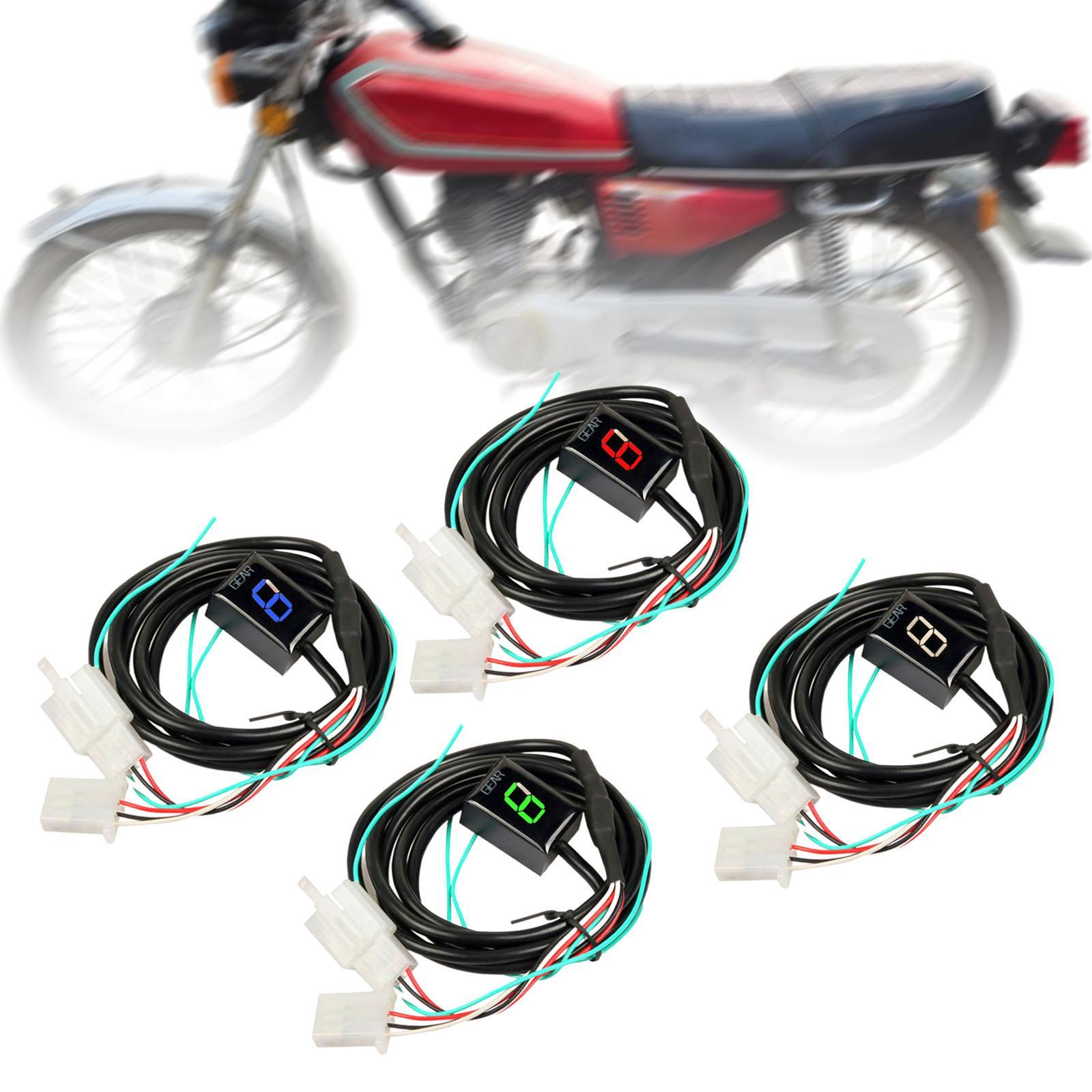 Motorcycle Gear Indicator Install - Motorversnellingsindicator Waterdicht Stevig Multifunctioneel Eenvoudig te