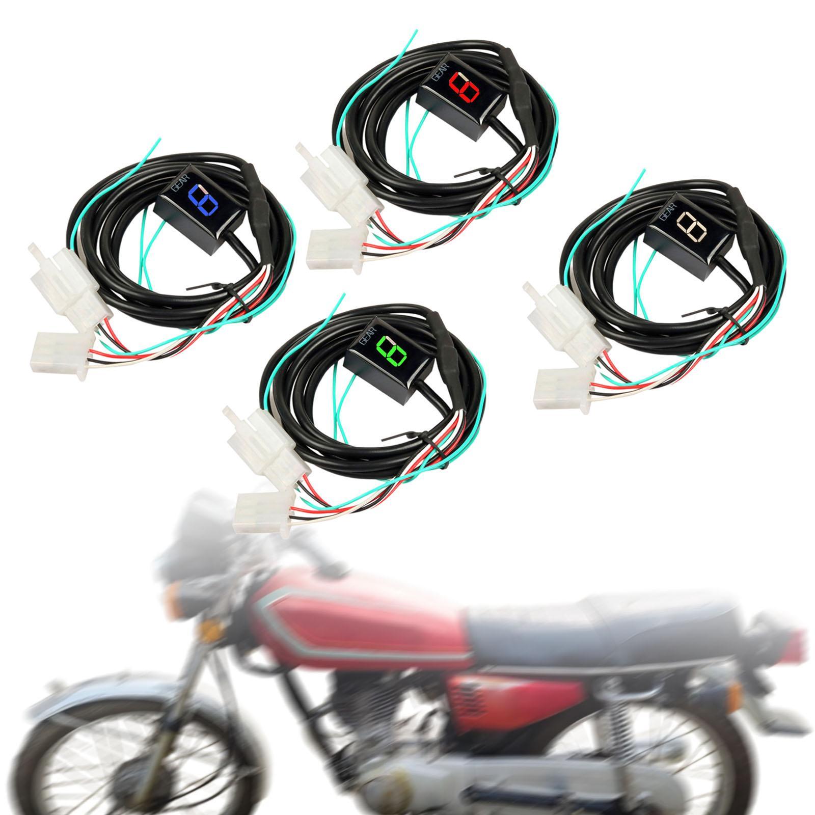 Indicator voor motorfietsuitru - Motorcycle Gear Indicator Install recensie en prijs