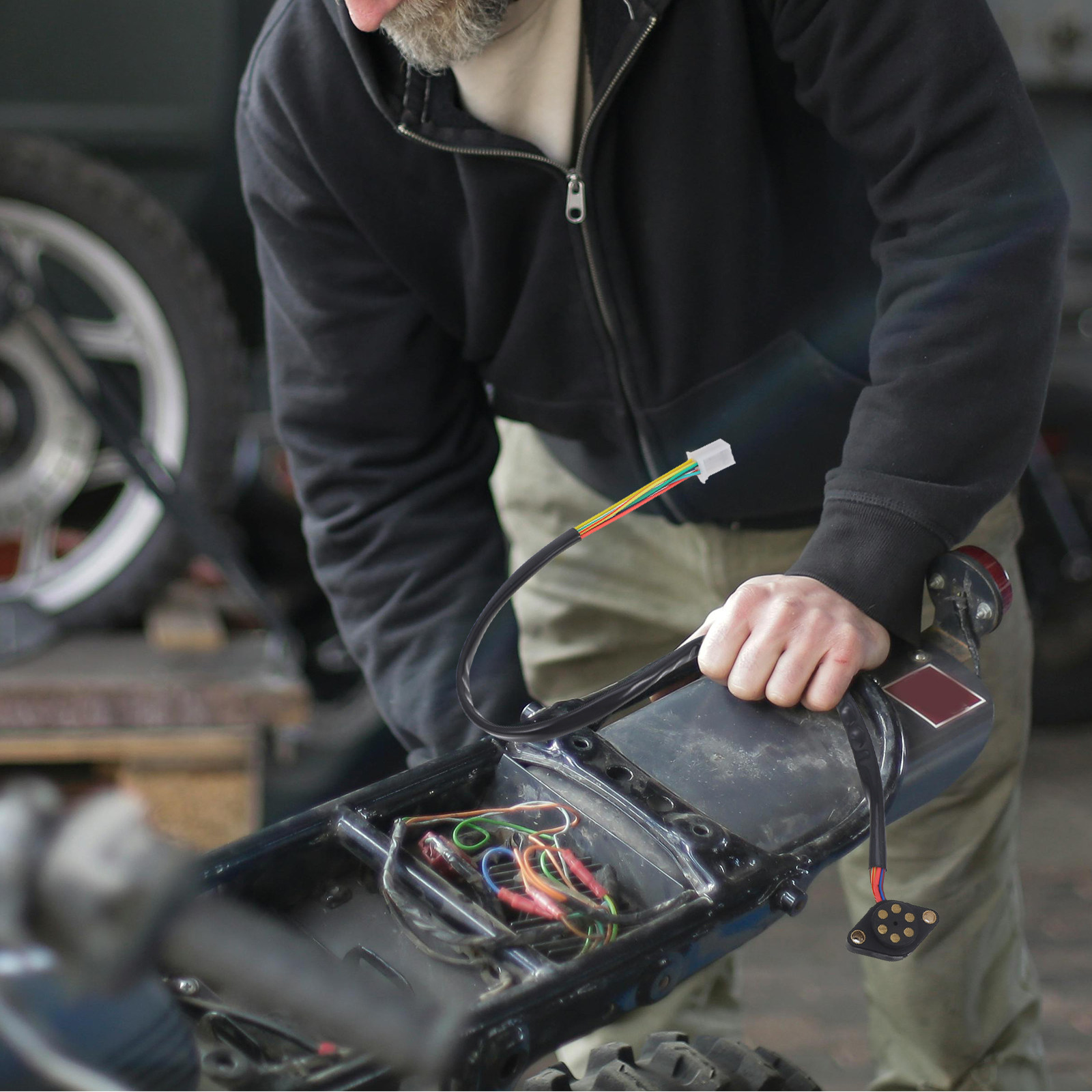 Versnellingspositiesensor scha - Motorcycle Gear Indicator Install recensie en prijs