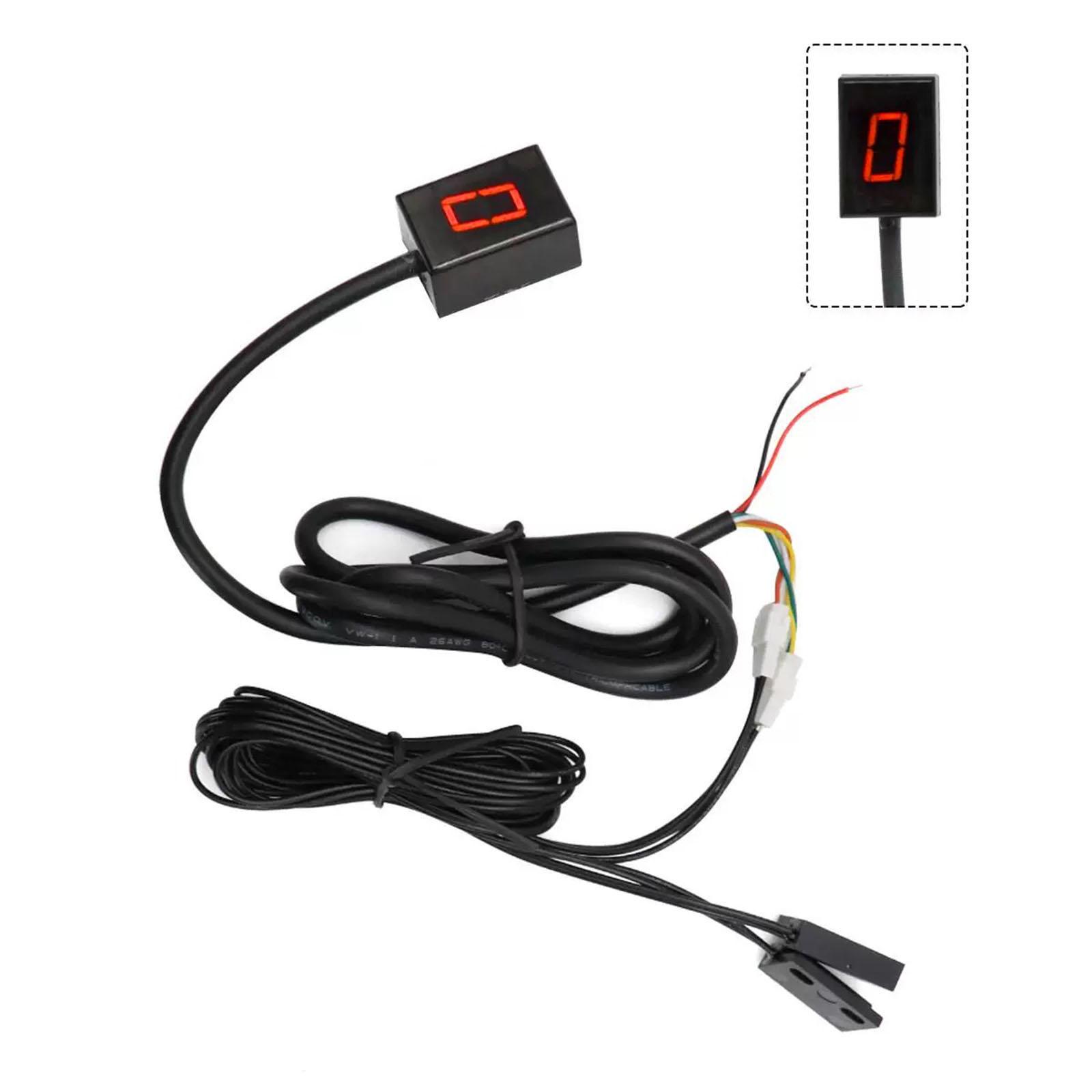 Universele digitale versnellin - Motorcycle Gear Indicator Install recensie en prijs